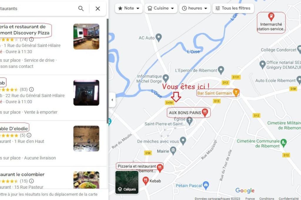 La Ribemontoise Apartman Kültér fotó